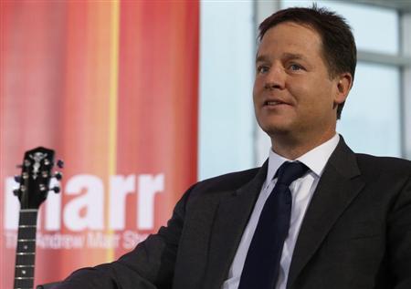 U.K. Deputy PM Nick Clegg U.K. Deputy PM Nick Clegg